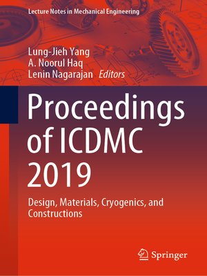 cover image of Proceedings of ICDMC 2019